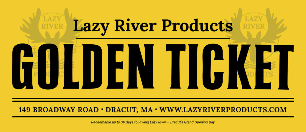 Lazy River Products Golden Ticket