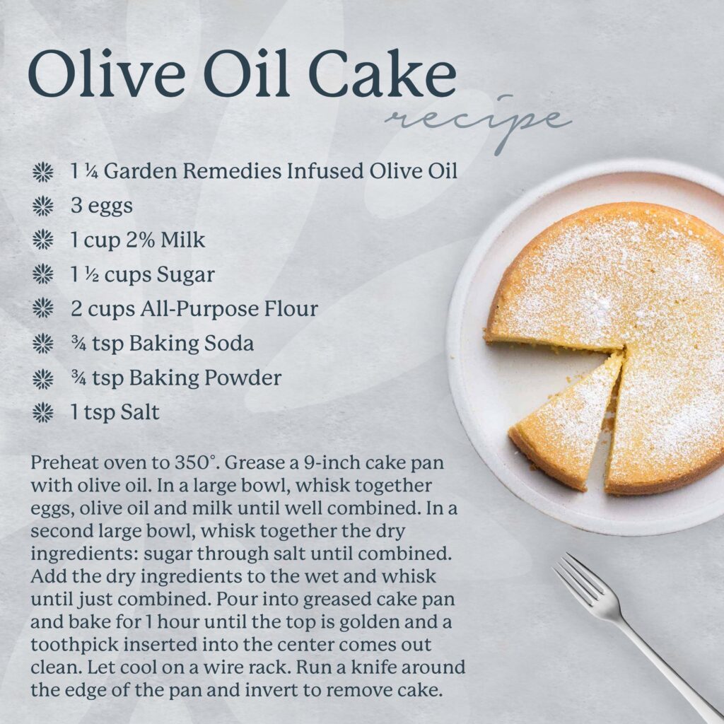Infused Olive Oil Cake Recipe