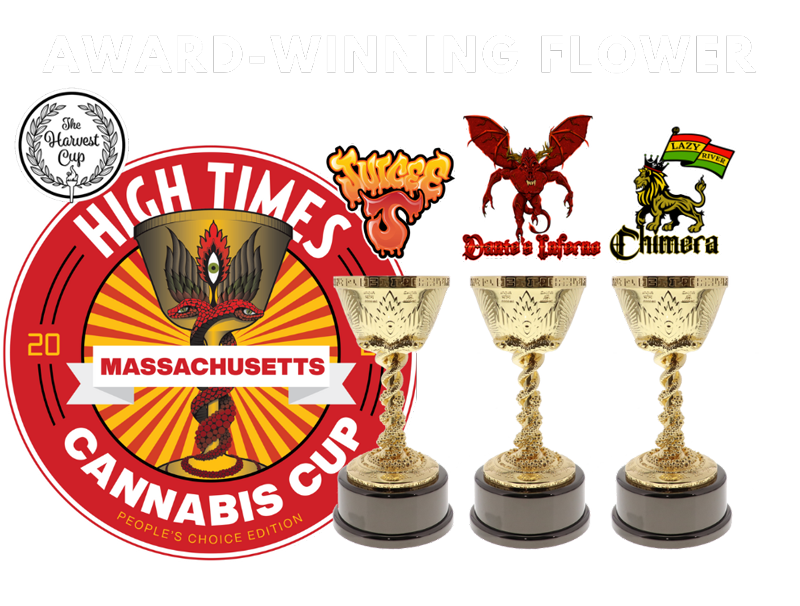 award winning cannabis trophy