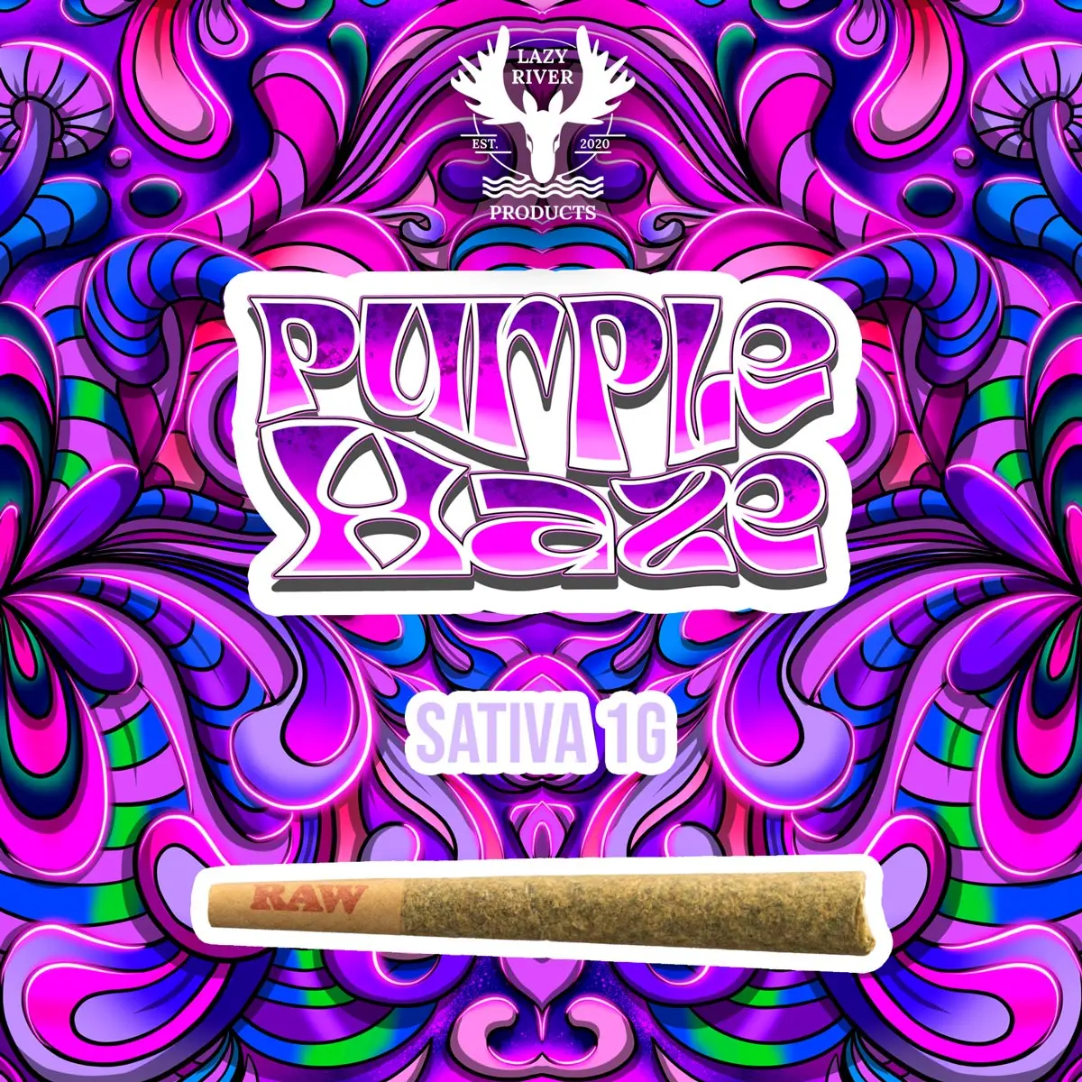 Purple Haze Cannabis Strain | Lazy River Products