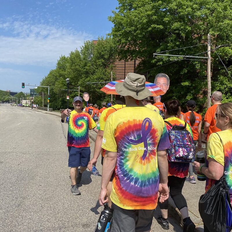 Lowell General Hospital cancer walk