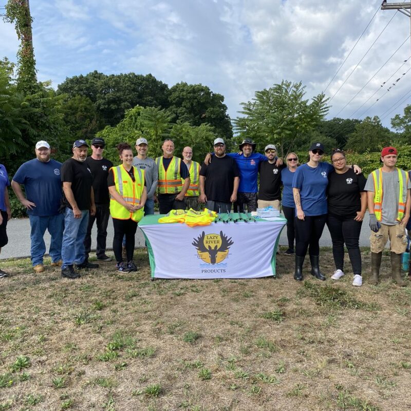 Mark Leal, Mike Foote, Rob Sheppard, Joe Frazier, Kevin Platt, Katie Lee, William Cassotis, Rocky Morrison, Keith Gagnon, Gabe Stewart, Cesar Delatorre, Stephen Rice, Sherry Gil, Candace Melanson, Enni Burgos, Alexander Raymond, Paige Labbe, and Taylor Kilgore. Not shown, Chris Tierney and Jeanne Archibald.